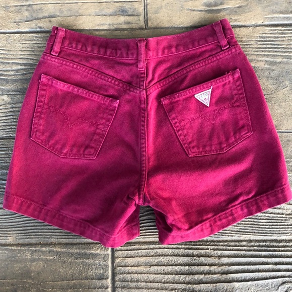 Guess Pants - Vintage Guess? Jeans Hi-Waist Denim Shorts Size 28
